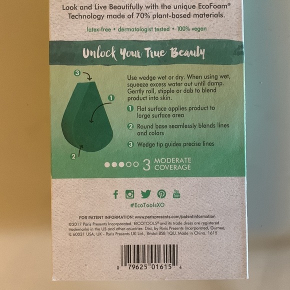 ππEcoTools Tri-fecting Wedges Makeup Blending Sponges - NWTππ - Picture 5 of 5